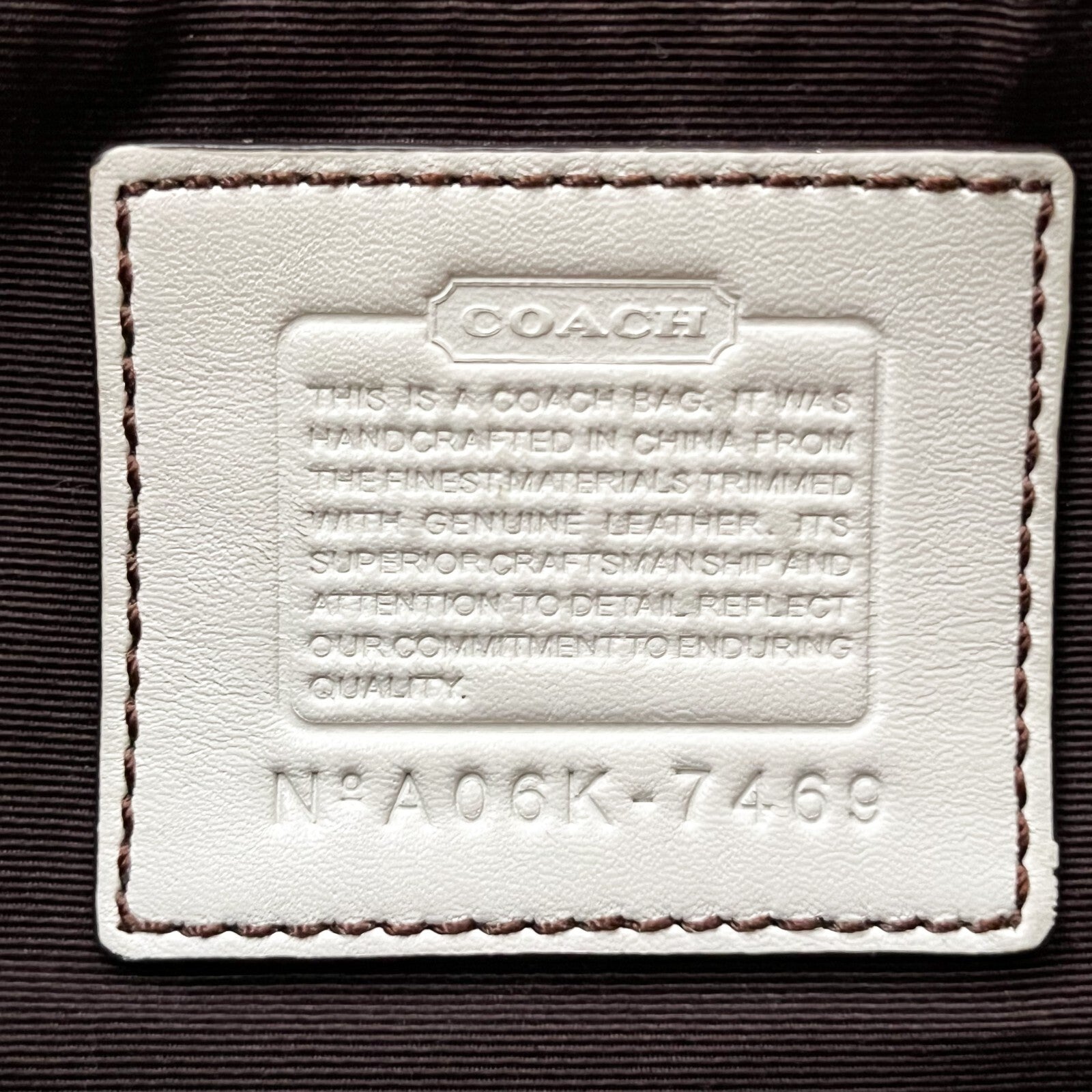 Vintage Coach Legacy Buckle Bag – Ivory Canvas & Leather