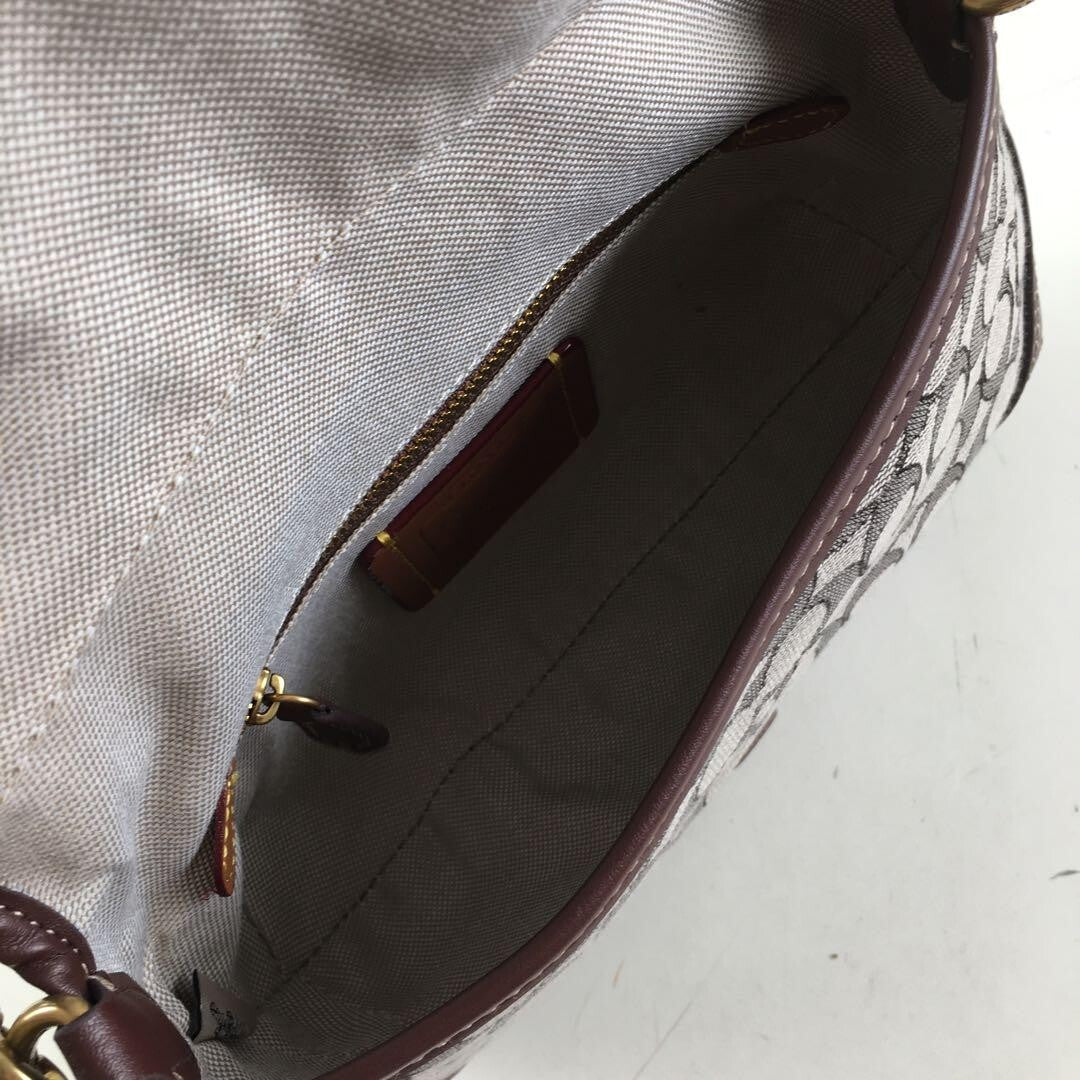 Coach Soho Shoulder Bag β Signature Jacquard CJ814 π€π