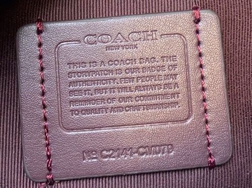 Coach Ashton CM079 Shoulder Bag β Silver & Black π€