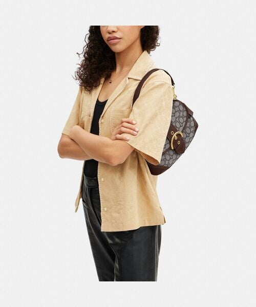 Coach Soho Shoulder Bag β Signature Jacquard CJ814 π€π