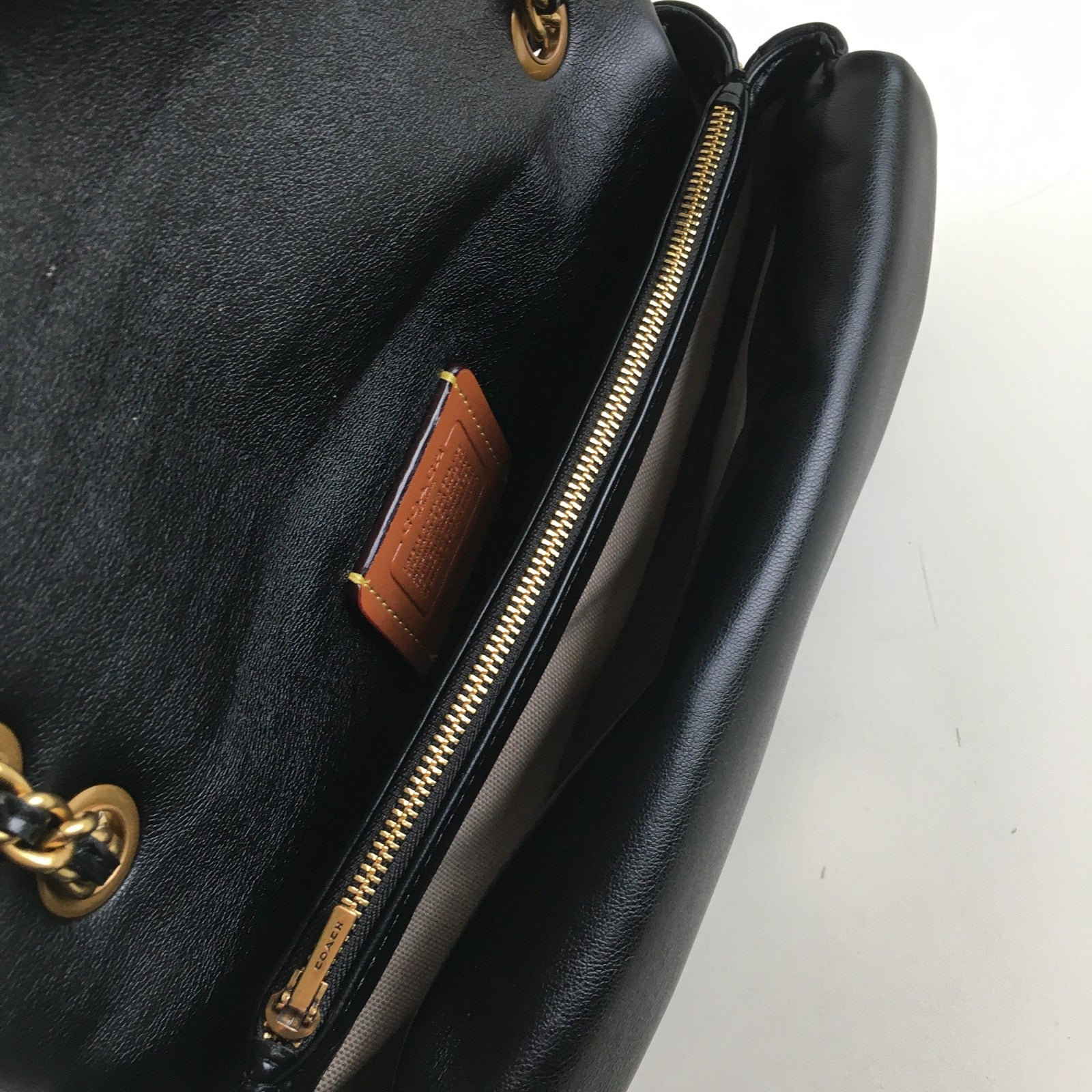 COACH Tabby 26 Quilted Shoulder Bag - Leather Black CP150 π€