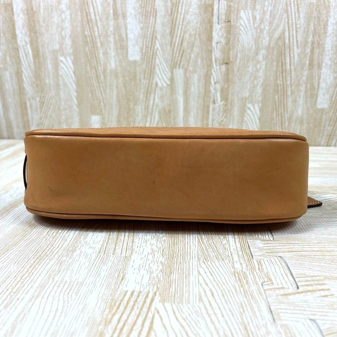 Coach Demi Mini Pouch – Lime Green & Beige 💚