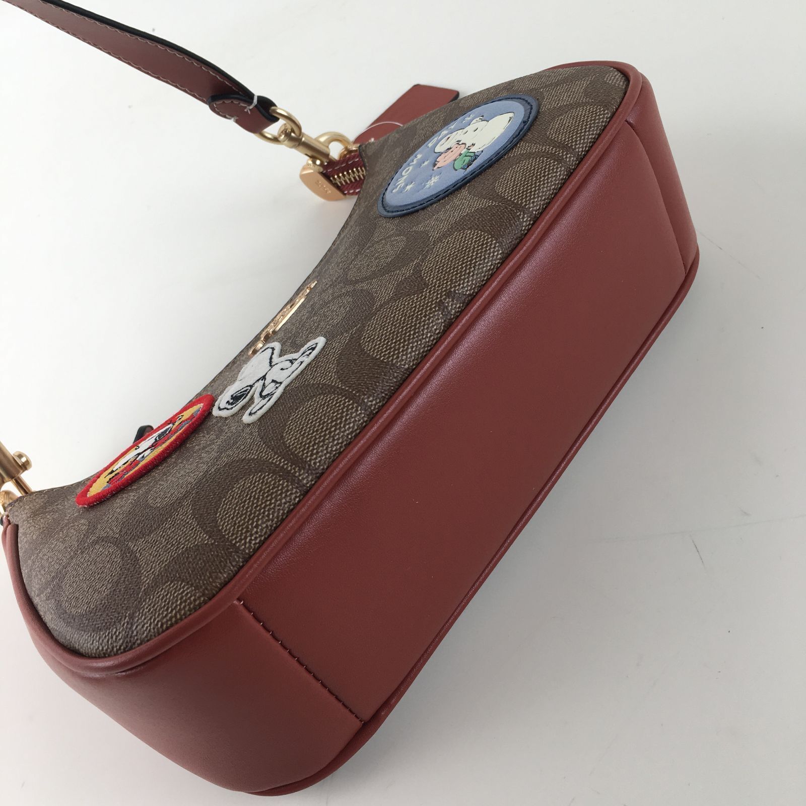 OACH Teri Shoulder Bag CE848 Peanuts Collaboration 2WAY PVC Leather 🐾