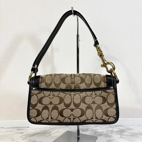 COACH Signature Legacy Shoulder Bag – 65th Anniversary Edition 🖤👜